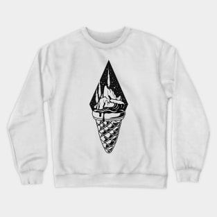 melting coner island Crewneck Sweatshirt